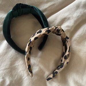 J. Crew Knotted Headband Set